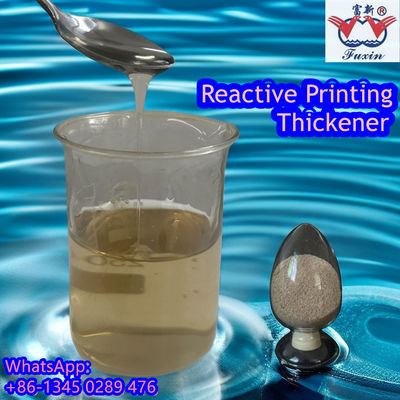 Clear Reactive Printing Thickener Dissolved Textile Printing Grade CMC